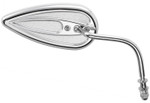 Arlen Ness Teardrop Forged Right Chrome Mirror (13-036)