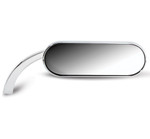 Arlen Ness Micro Mirror Mini Oval Chrome Right (13-407)