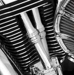 Arlen Ness 10-Gauge Chrome Pushrod Cover Kit (set of 4) (03-632)
