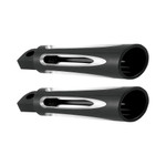 Arlen Ness Deep Cut Black Footpegs (06-472)