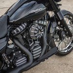 Arlen Ness 10-Gauge Billet Black Transmission Side Cover (03-813)