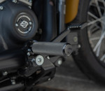 Arlen Ness Fusion Knurled Black Footpegs (07-925)
