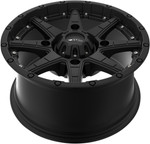 AMS Roll'n 105 Black Satin Cast Aluminum Wheel 15x7 4/110 5+2 (5706-046AS)