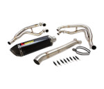 Akrapovic Hex Carbon Muffler/4-2-1 Stainless Racing Exhaust System (S-S13R2-RC)