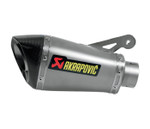 Akrapovic Titanium Slash-Cut Slip-On Muffler (S-B10SO1-HASZ)