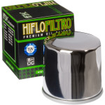 HiFlo Chrome Spin-On Oil Filter (HF204C)