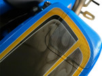 Hogtunes Black Speaker Lid Kit '14+ Rushmore Tour w/Factory Hardbags (HT LID-RM)