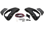 Hogtunes Black Speaker Lid Kit '14+ Rushmore Tour w/Factory Hardbags (HT LID-RM)