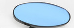 Drag Specialties Mirror Stealth I Chrome/Blue Sapphire (DS-302166)