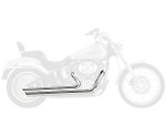 Cobra Speedster Slash-Down Chrome Exhaust System (6851)