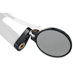 Joker Machine Bar End Mirror Folding Black 3.25" (09-303B)