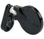 Joker Machine Folding Black 2.25" Bar End Mirror (09-302B)