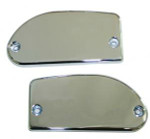 Baron Master Cylinder Covers Smooth Chrome (BA-7686-00)