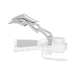 Drag Specialties Gothic Mirror Right/Chrome (0640-0036)