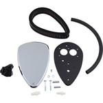 Baron Chrome Smooth Big Air Cleaner Kit (BA-2074-00)