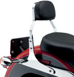 Cobra Square Mini 11" Chrome Sissy Bar Passenger Backrest (602-1103)