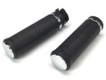 Drag Specialties Hotop Designs Rubber Handlebar Grips w/Accent (DS243112)