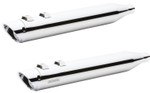 Cobra Tri-Glider Chrome Slip-On Exhaust Mufflers (6301)