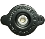 K&S Black Radiator Cap 1.1 BAR/16 PSI (58-1001BK)