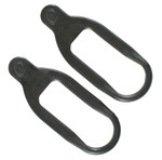 Kolpin Rhino Grip Replacement Black Rubber Straps (87010)