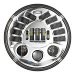 JW Speaker 7" Adaptive 2 LED Headlight w/Chrome Mounting Ring (0555061)