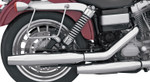 Khrome Werks HP Plus 3" Chrome Tapered Slip-On Exhaust Mufflers (202410A)