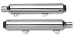Kerker Super Elite Chrome Slip-On Exhaust Mufflers (128-78020)