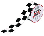 ISC Black and White Checkerboard Tape Black/White (RT5001)