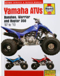 Haynes Repair/Service Manual for '87-10 350cc Banshee/Warrior/Raptor (M2314)