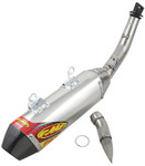 FMF Factory 4.1 RCT Aluminum Slip-On w/Stainless Mid Pipe Carbon Tip (045632)