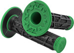 Fly Racing Pilot II Green/Black Twist Throttle Handlebar Grips (01173615A)