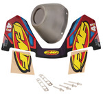 FMF Factory 4.1 Stainless Steel RCT Silencer End Cap Kit (040641)