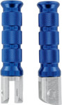Emgo Blue Anodized Aluminum Front Footpegs (50-11223)