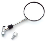 Emgo Universal Euro Round Chrome Mirror (20-30650)