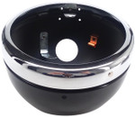Emgo 5-3/4" Lucas Style Side Mount Headlight Shell Black (66-65074)