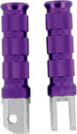 Emgo Anodized Purple Aluminum Front Footpegs (50-11214)