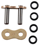 EK 525SRX2 Gold Rivet Master Link (525SRX2-MLJ/G)