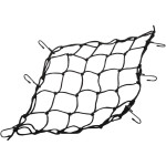Emgo 15" x 15" Bungee Stretchy Cargo Net Black (78-60500)