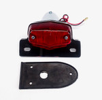Emgo Lucas Style Taillight w/Chrome Bracket (62-21521)