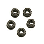 Driven Black Sprocket Nuts 10mm x 1.25 (Set of 5) (DSN5BK)