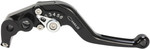 Driven Halo Adjustable Folding Black Brake Lever w/Silver Switch (DFL-AS-320B)