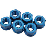 Driven Blue Sprocket Nuts 10mm x 1.25 (Set of 6) (DSNBL)