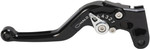 Driven Halo Adjustable Folding Black Clutch Lever w/Silver Switch (DFL-AS-412)
