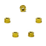 Driven Gold Sprocket Nuts 10mm x 1.25 (Set of 5) (DSN5GD)