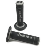 Domino Xtreme Twist Throttle Gray/Black Handlebar Grips (A19041C5240A7-0)