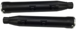 Cobra 3" RPT Raven Black Slip-On Mufflers (6081RB)