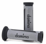 Domino Turismo Grips | Twist Throttle | Silver/Anthracite (A35041C7059C7-0)