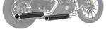 Cobra 3" Slip-On Mufflers Raven Black w/Chrome Tip (6031RB)