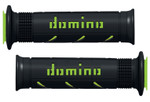 Domino XM2 Handlebar Grips | Twist Throttle | Black/Green (A25041C4440C7-0)
