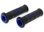 Domino XM2 Handlebar Grips | Twist Throttle | Blue/Black (A25041C4840C7-0)